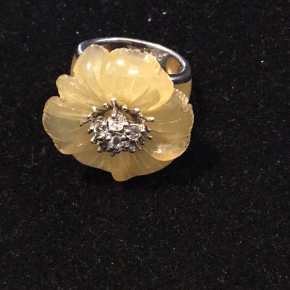 Vintage Bakelite 925 Ring, - Picture 2 of 7